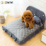 Dog Bed Cushion for Large Dog Lovely Puppy Breathable Dog House Pad Pet Nest Sofa Blanket Mat for Animals