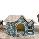 Removable Dog Beds Double House For Small Medium Large Dogs Cushion House Kennel Nest Luxury Pet Products 55 x 40 x 42 cm