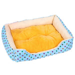 6 Size Pet Bed Dog Warm Pad Winter Mat Striped Pet Products Small Medium Large Big Size Easy to Clean Kennel Waterproof Pet Nest