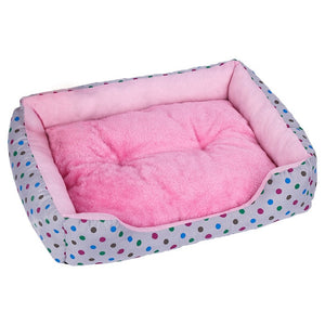 6 Size Pet Bed Dog Warm Pad Winter Mat Striped Pet Products Small Medium Large Big Size Easy to Clean Kennel Waterproof Pet Nest