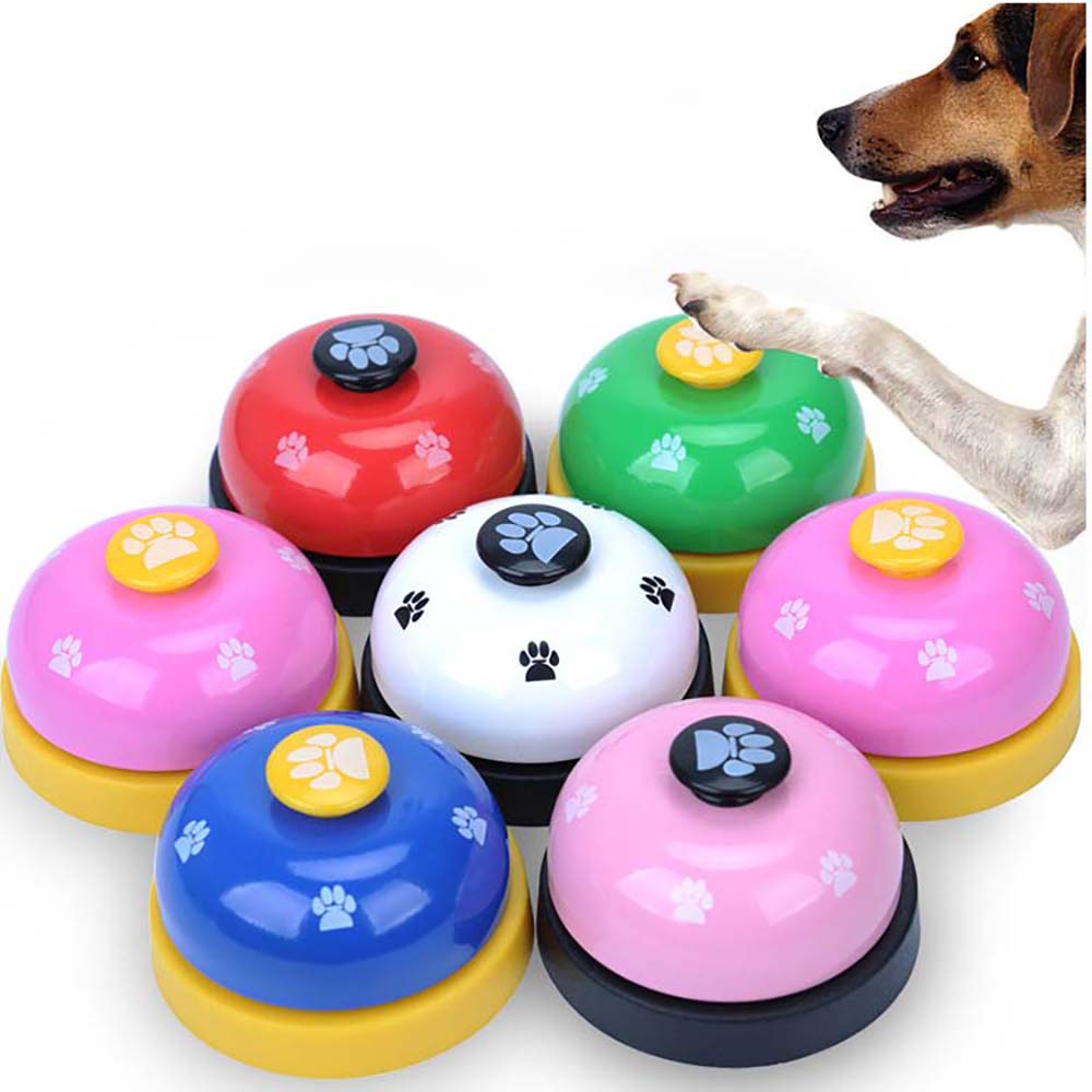 2019 New Pet Call Bell Toy for Dog Interactive Bell Training Bell Toys Cat Kitten Puppy Food Feed Reminder Feeding Training