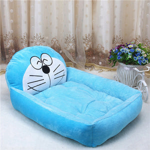 Cute Pet Dog Bed Mat Animal Cartoon Shaped for Large Dogs Pet Lounger Sofa Kennels Cat House Dog Pad Teddy Mats Pet Supplies