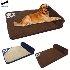 Large Pet Dog Bed Winter Warm Kennel Sleeping Pet House  Pillow Bed Removable Pet Nest Supplies