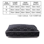 High Quality Pet Dog Bed Soft Sofa Waterproof Dog Bed For Sleeping Small Medium Large Dog Cat Mat With Animal Pattern PY0108