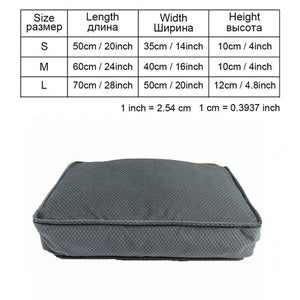 High Quality Pet Dog Bed Soft Sofa Waterproof Dog Bed For Sleeping Small Medium Large Dog Cat Mat With Animal Pattern PY0108