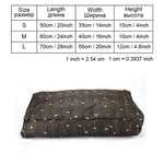 High Quality Pet Dog Bed Soft Sofa Waterproof Dog Bed For Sleeping Small Medium Large Dog Cat Mat With Animal Pattern PY0108