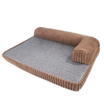 Sponge Pet Bed Waterproof Pet Products Detachable Lounger Sofa Washable Puppy Bed Soft Pillow Cama House For Cat Plus Size