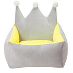 Pet Cat Dog Bed Cute Crown Shape Suitable for Small and Medium Dogs Cat Bed Bite Detachable and Washable Warm Winter Teddy Nest