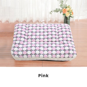 Thickened Pet Soft Fleece Pad Blanket Bed Mat For Puppy Dog Cat Sofa Cushion Home Washable Rug Keep Warm S/M/L/XL/XXL/XXXL