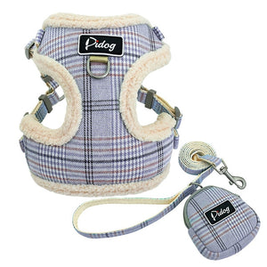 Soft Pet Dog Harnesses Vest No Pull Adjustable Chihuahua Puppy Cat Harness Leash Set For Small Medium Dogs Coat Arnes Perro