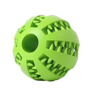 Pet Sof Pet Dog Toys Toy Funny Interactive Elasticity Ball Dog Chew Toy For Dog Tooth Clean Ball Of Food Extra-tough Rubber Ball