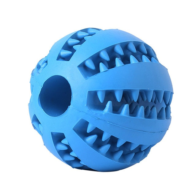 Pet Sof Pet Dog Toys Toy Funny Interactive Elasticity Ball Dog Chew Toy For Dog Tooth Clean Ball Of Food Extra-tough Rubber Ball