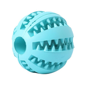 Pet Sof Pet Dog Toys Toy Funny Interactive Elasticity Ball Dog Chew Toy For Dog Tooth Clean Ball Of Food Extra-tough Rubber Ball