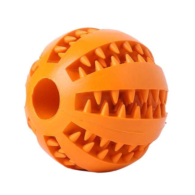 Pet Sof Pet Dog Toys Toy Funny Interactive Elasticity Ball Dog Chew Toy For Dog Tooth Clean Ball Of Food Extra-tough Rubber Ball