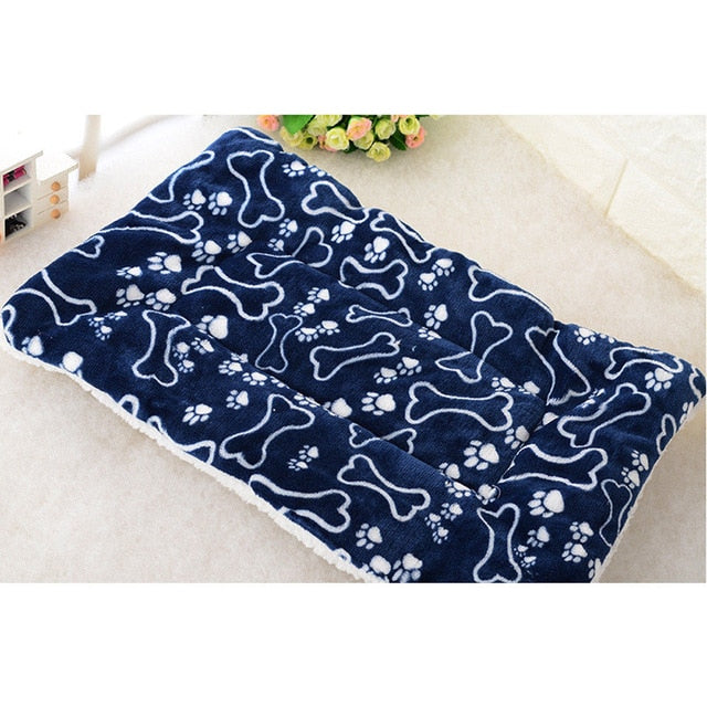 Pet Large Dog Blanket Bed Washable House Puppy Cushion Large Dog Cage Mat Mattress Kennel Soft Crate Multifunction Mat