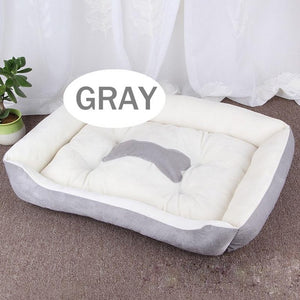 Bone Pet Bed Warm Pet bed linen For Small Medium Large Dog Soft Pet Bed For Dogs Washable House For Cat Puppy Cotton Kennel Wash